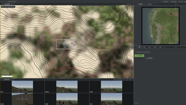 The planning board — routes and pinned orders before GO.